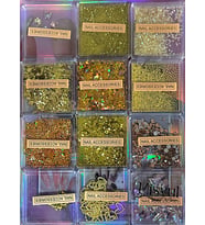 Fontenay Lüks Tırnak Süsleme Taşı Tırnak Charm Nail Charms Tırnak Süsleme Taşı 12'Li 5