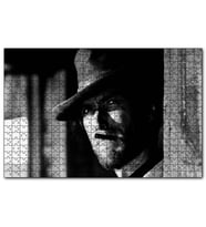 Cakapuzzle İyi Kötü Çirkin Clint Eastwood SB  Puzzle Yapboz MDF (Ahşap) (120 Parça)