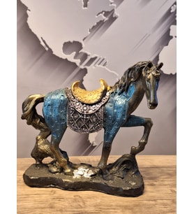 Sarı Semereli At Biblo 30 cm