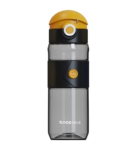 VAGONLİFE TRITAN MATARA CS0004 580ML  SİYAH-SARI (Çok Renkli)