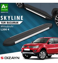 Mitsubishi L200 4 Skyline Aluminyum Yan Basamak 193 Cm 2006-2015 A+ Kalite