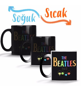 The Beatles Sihirli Kupa Bardak Porselen