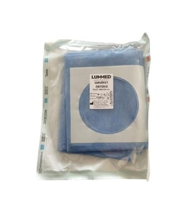LUMMED - SERVİYET STERİL DELİKLİ YAPIŞKANLI ÖRTÜ 90X120 - 10 ADET