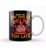Funny When the DM Smiles, It's Already Too Late Kupa Bardak Porselen