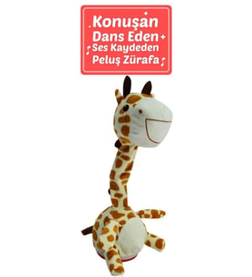 50109 40 CM KONUŞAN ŞAŞKIN ZÜRAFA