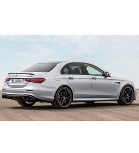 Mercedes E Serisi W213 E63 Difüzör Siyah (4 Kapı) 2016-2020 arası uyumlu