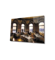 Miyrem Glasses Collection -A1^#  Istanbul Galata Kulesi Cam Tablo (Çok Renkli)