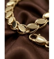 Xuping 14K Gold Arpa Bileklik