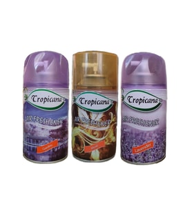Tropicana Air Freshener Oda Kokusu Garden Bahçe Musk Misk Otu Lavender Lavanta Parfüm Spreyi 260 Ml X 3 Adet
