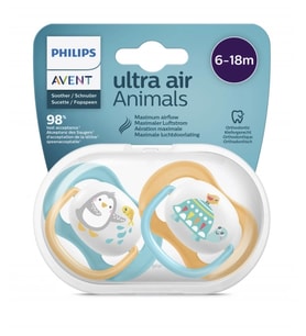 Mey İthalat® Ultra Air Emzik 6-18 Ay Erkek