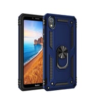 Xiaomi Redmi 7a Kılıf Sofya Yüzüklü Silikon Kapak - Lacivert