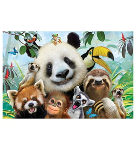 Prime 3D Hayvanat Bahçesi Selfie Puzzle 150 Parça 20897