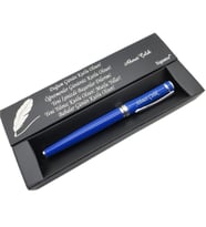 Signator® C565 Lake Mavi Krom Roller Kalem  İsme Özel Kalem  Hediyelik Kalem (Karışık)