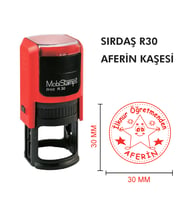 KAŞECİNİZ SIRDAŞ R30  ÖĞRETMEN - AFERİN KAŞESİ - MODEL 1