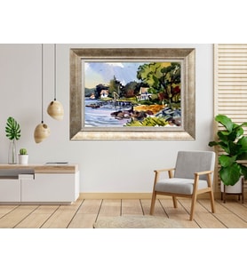 Gümüş Çerçeveli Tablo nb2083