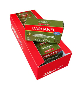 Dardanel Zeytinyağlı Çanakkale Sardalya 125 gr 8 li Kutu