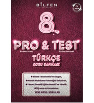 8. SINIF PRO&TEST TÜRKÇE SORU BANKASI
