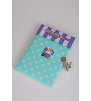 x Dekomus Özel Tasarım "Sweet Diary Collection" Kilitli Hatıra Defteri