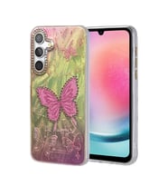 Samsung Galaxy A24 4g Kılıf Blade Aynalı Desenli Kapak - Desen 5