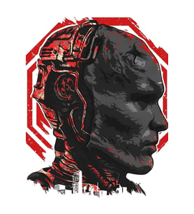 Robocop Tablo Ahşap Poster Dekoratif