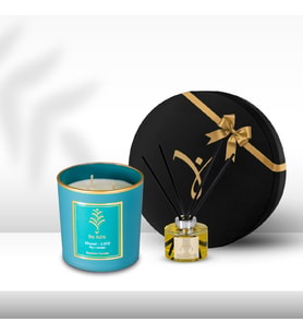 Balance Hayat Mum 300gr & Umut Diffuser 150ml Hediye Seti (Turkuaz)