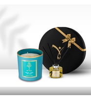 Balance Hayat Mum 300gr & Umut Diffuser 150ml Hediye Seti (Turkuaz)