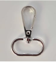 Angel Çanta Aksesuar Kanca 2.5 Cm Gümüş