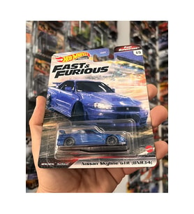 Hot Wheels Nissan Skyline Gtr Bnr34 Premium