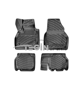 Mercedes Citan 3D Havuzlu Paspas 2018 Siyah