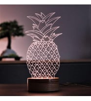 3 Boyutlu Pineapple Lamba
