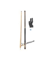 Bilardo Istakası Ince Uçlu Istaka + Eldiven +tebeşir (Karışık)