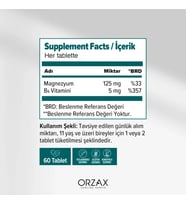 Ocean Magnezyum Complex 60 Tablet (Beyaz)