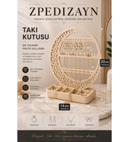 Çok Amaçlı Takı Kutusu ve Standı, Düzenleyici, 22x14 cm