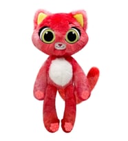 Bubble Pops Grapefruit Glimmer Cat: Kokusuyla Büyüleyen Şişme Peluş Kedi! (Çok Renkli)
