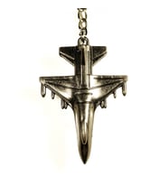 Savaş Uçağı Metal Anahtarlık