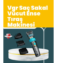 Vgr V-695 Saç Ve Sakal Kesme Makinesi Led Ekranlı 5 Uzunluk Ayarı