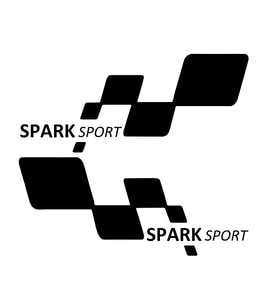 spark sport Etiket Yapıştırma 30cmx11cm MMD305