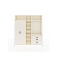 Hyperion Gardrop 9 Raflı 3 Çekmeceli 2 Askılı 220x44x243 Aytaşı-Aytaşı/Aytaşı