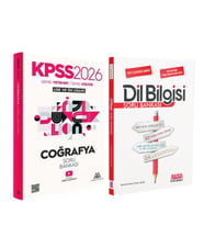 Marsis Yayınları 2026 KPSS Coğrafya ve AKM Dil Bilgisi Soru Bankası Seti 2 Kitap