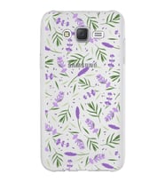 PrintiFy Samsung Galaxy J7 Core ile Uyumlu 1mm Slim Fit Water Color 3 Baskılı Şeffaf  Kılıf