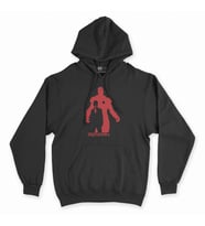 Iron Man Siyah Kapşonlu Sweatshirt Hoddie