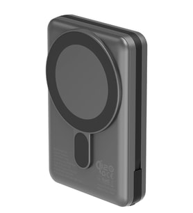MagPac Pro Plus 10.000 mAh  20W Type-C 20W Type-C Kablo ve 15W Kablosuz Şarj Hızlı Şarj Magsafe Powerbank