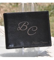 Kişiye Özel İsimli ve 2 Harfli BK Leather Erkek Cüzdanı