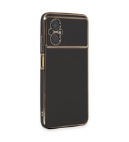 Xiaomi Poco M5 Kılıf Volet Silikon - Siyah