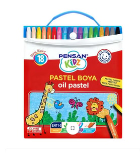 PENSAN KİDZ 18 RENK PASTEL BOYA