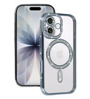 Newface Apple iPhone 17 Joke Simli Magneticsafe Kılıf - Mavi