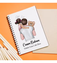 Babalar Günü Tasarımlı Defter Kişiye Özel