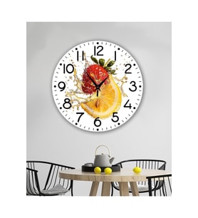 bilge Tasarım retro Duvar Saati 35 x 35 CM (Karışık)
