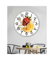 bilge Tasarım retro Duvar Saati 35 x 35 CM (Karışık)