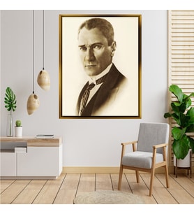 ÇERÇEVELİ ATATÜRK TABLO S780